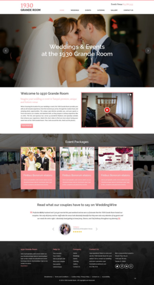 Web Design by pb for this project | Design: #12402798