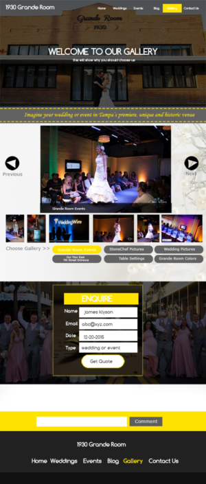Web Design by Murry for this project | Design: #12402959