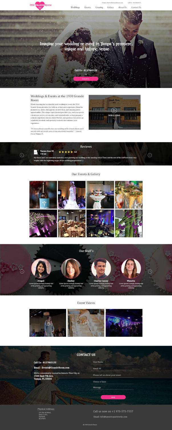 Web Design by chris.cameron for this project | Design #12408268