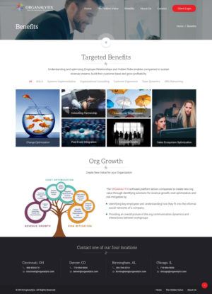 Web Design by syrwebdevelopment for OrgAnalytix | Design: #12691780