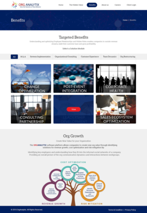 Web Design by zxsolutions for OrgAnalytix | Design #12692203