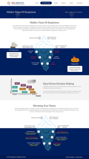 Web Design by zxsolutions for OrgAnalytix | Design: #12692206