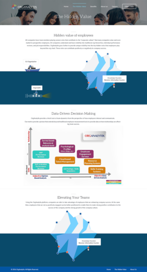 Web Design by nzdesigners for OrgAnalytix | Design: #12668570