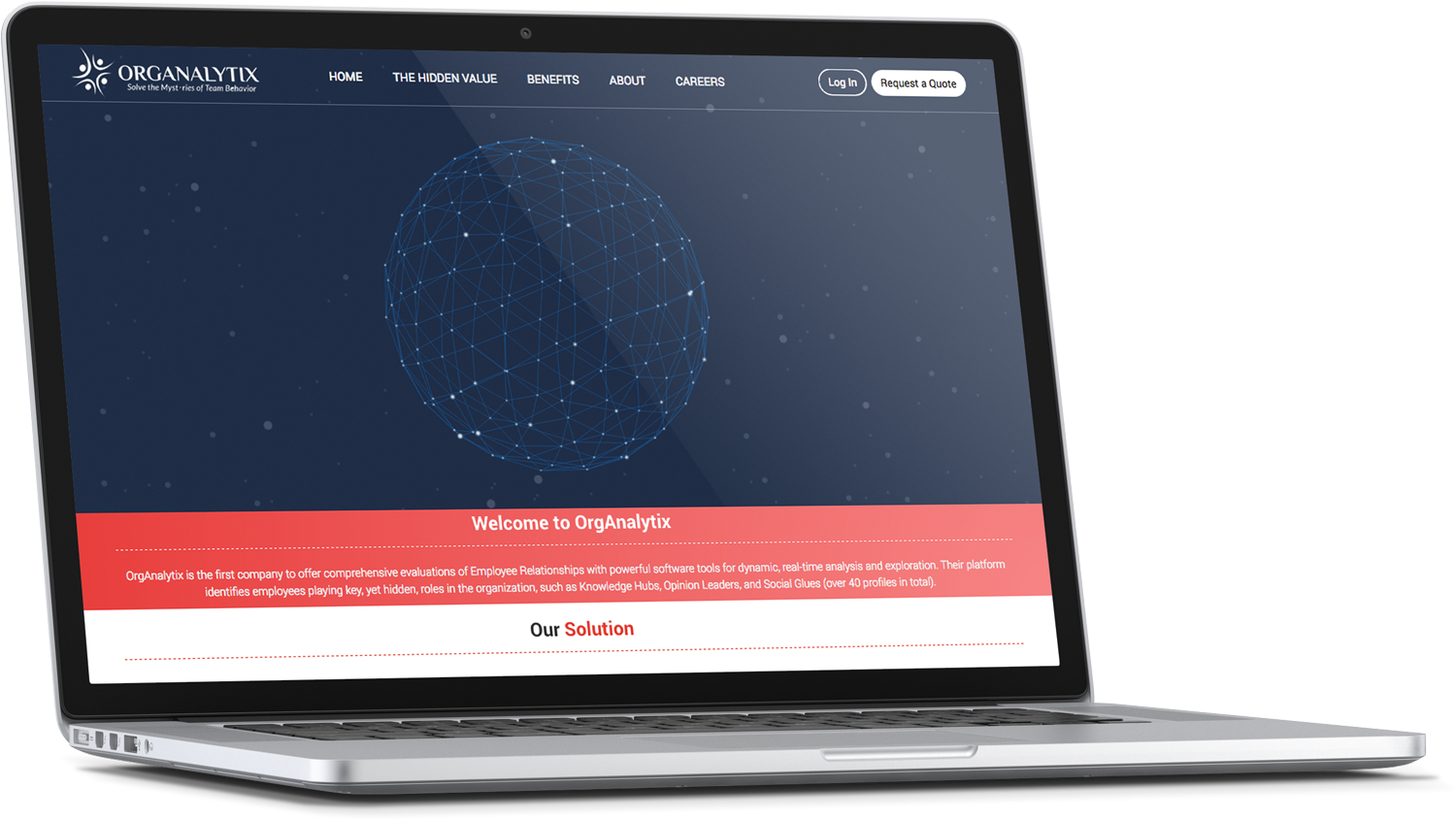 Web Design par cCopilot pour OrgAnalytix | Design #12635410