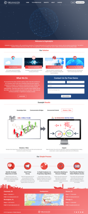 Web Design by cCopilot for OrgAnalytix | Design: #12635411