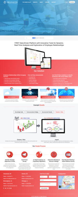 Web Design by cCopilot for OrgAnalytix | Design: #12635413