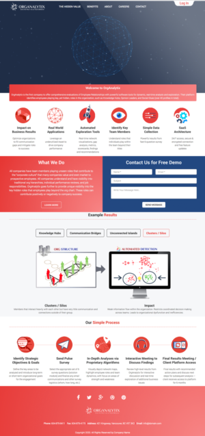 Web Design by cCopilot for OrgAnalytix | Design: #12635418