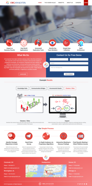Web Design by cCopilot for OrgAnalytix | Design: #12654082