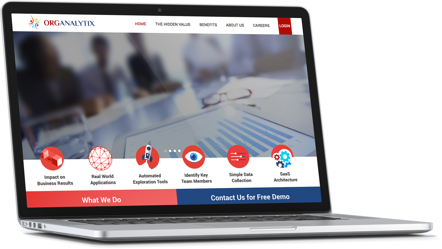 Web Design by cCopilot for OrgAnalytix | Design #12654083