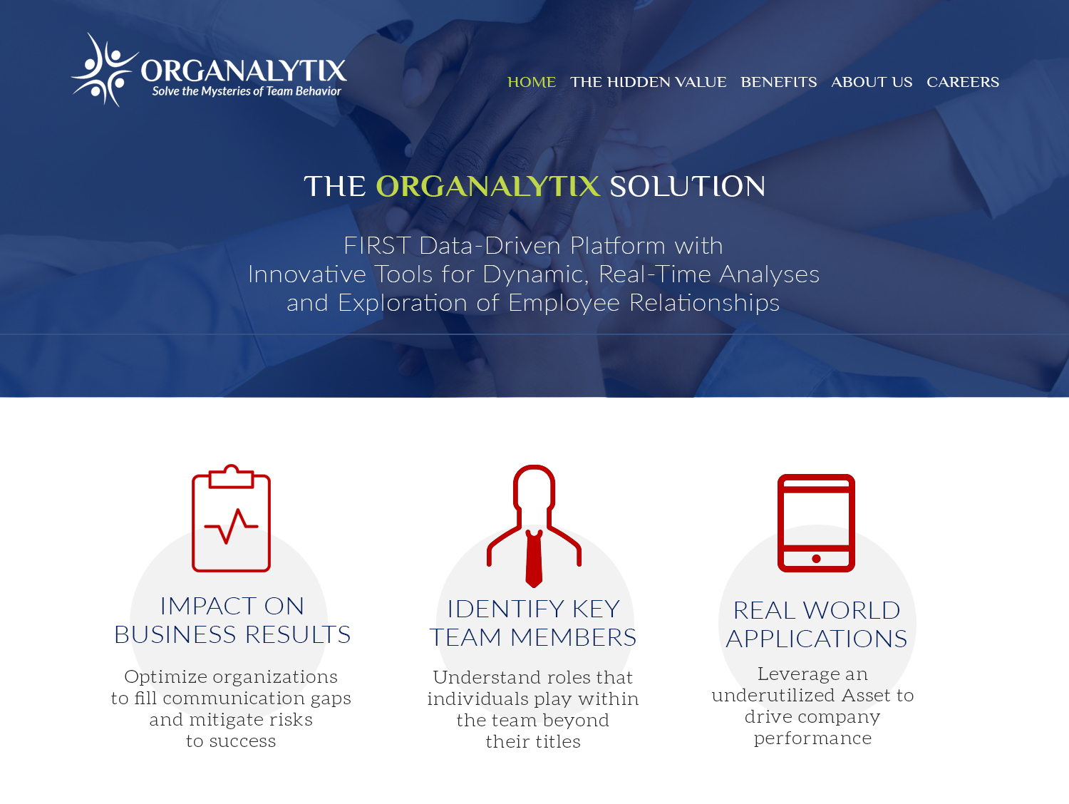 Web Design by AndreMetaWeb for OrgAnalytix | Design #12622927