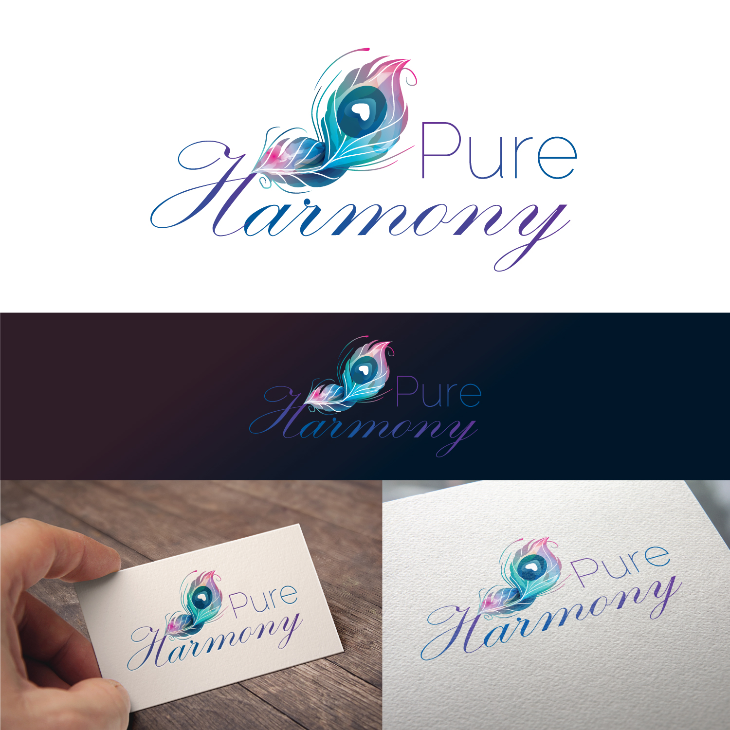 Logo Design by 1neDesign for Pure Harmony | Design #12362791