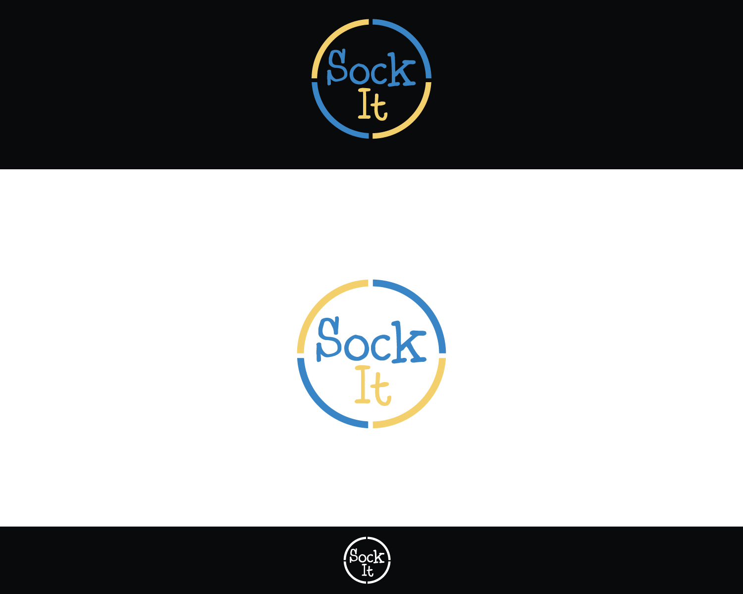 Logo Design by Atec for Sock it | Design #12360289