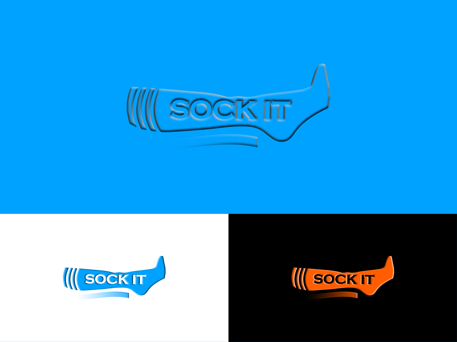 Logo Design by Xheneta Jetishi for Sock it | Design #12356104