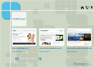 Web Design par Anuja Kanani pour Prompt Internet Solutions, LLC | Design #2440043