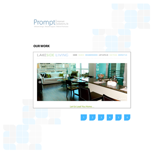 Web Design by Phuong Anh for Prompt Internet Solutions, LLC | Design: #2425103