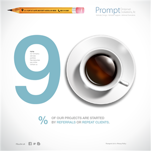 Web Design by Phuong Anh for Prompt Internet Solutions, LLC | Design: #2553103