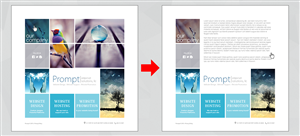 Web Design by Phuong Anh for Prompt Internet Solutions, LLC | Design: #2554480