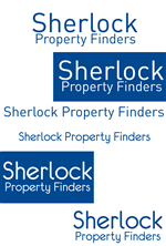Logo Design by Amanda Moon Designs for Sherlock Property Finders | Design #32654