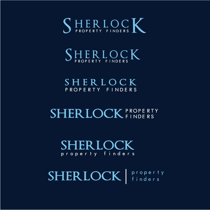 Logo-Design von Stephanie Soon für Sherlock Property Finders | Design #32282