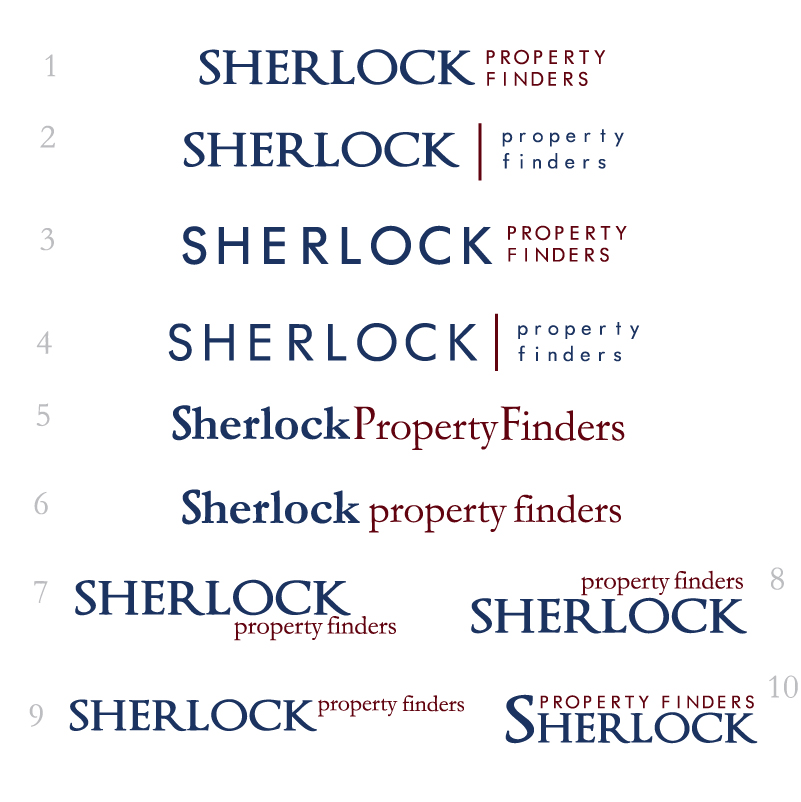Logo-Design von Stephanie Soon für Sherlock Property Finders | Design #32760