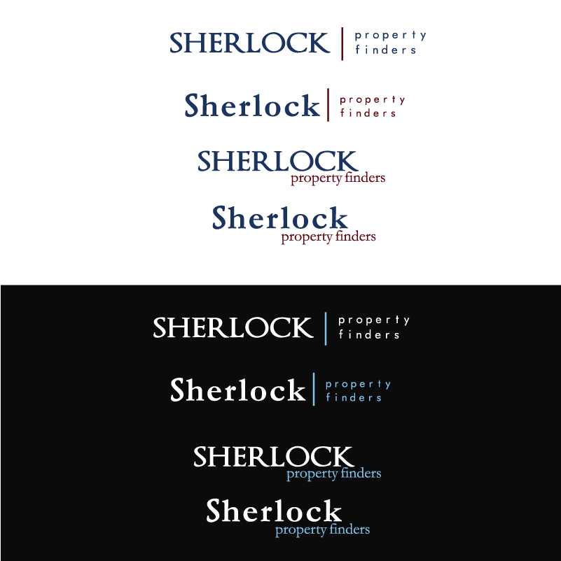 Logo-Design von Stephanie Soon für Sherlock Property Finders | Design: #33017