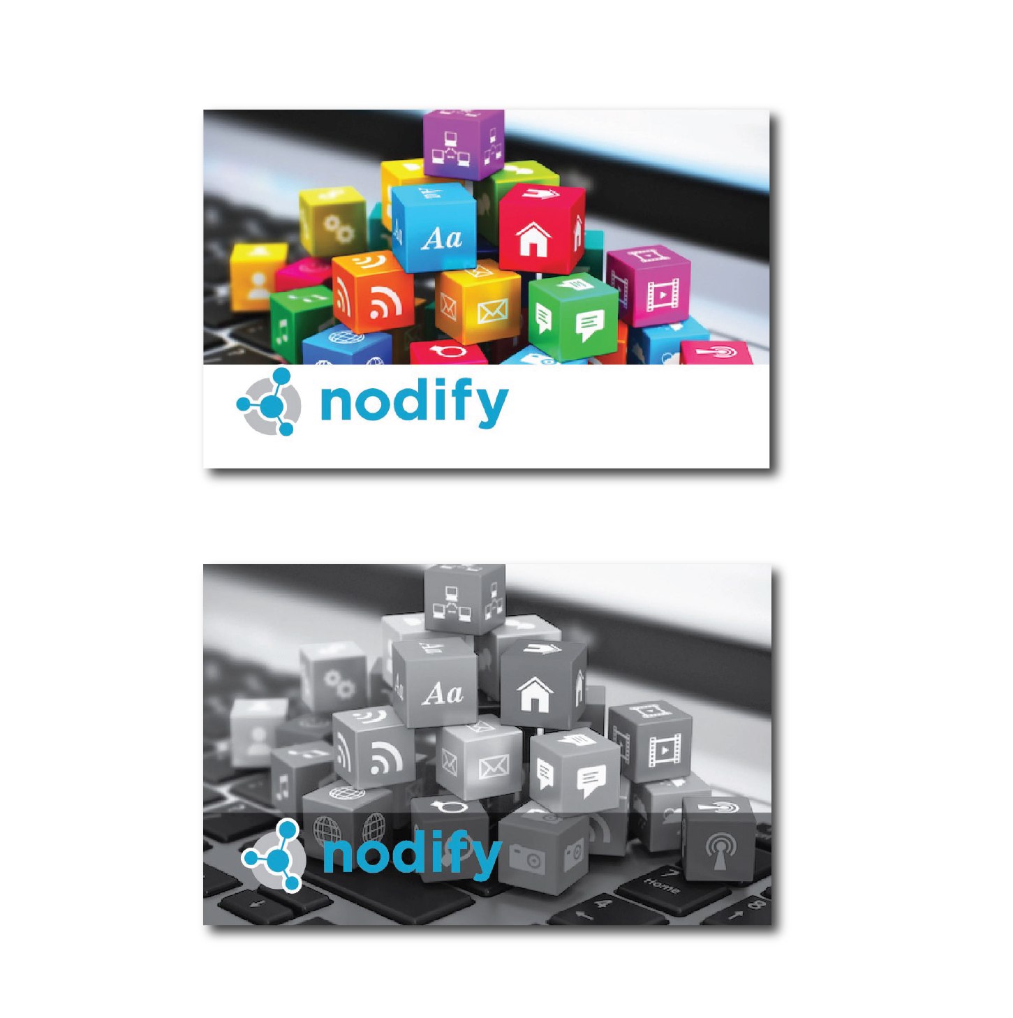 Business Card Design by RalucaV for nodify e.U. | Design #12356252