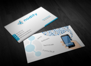 Business Card Design by Pointless Pixels India for nodify e.U. | Design: #12357816