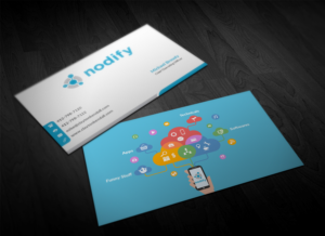 Business Card Design by Pointless Pixels India for nodify e.U. | Design: #12357819