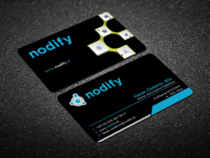 Business Card Design by Verified artistry (Design garden) for nodify e.U. | Design: #12369509