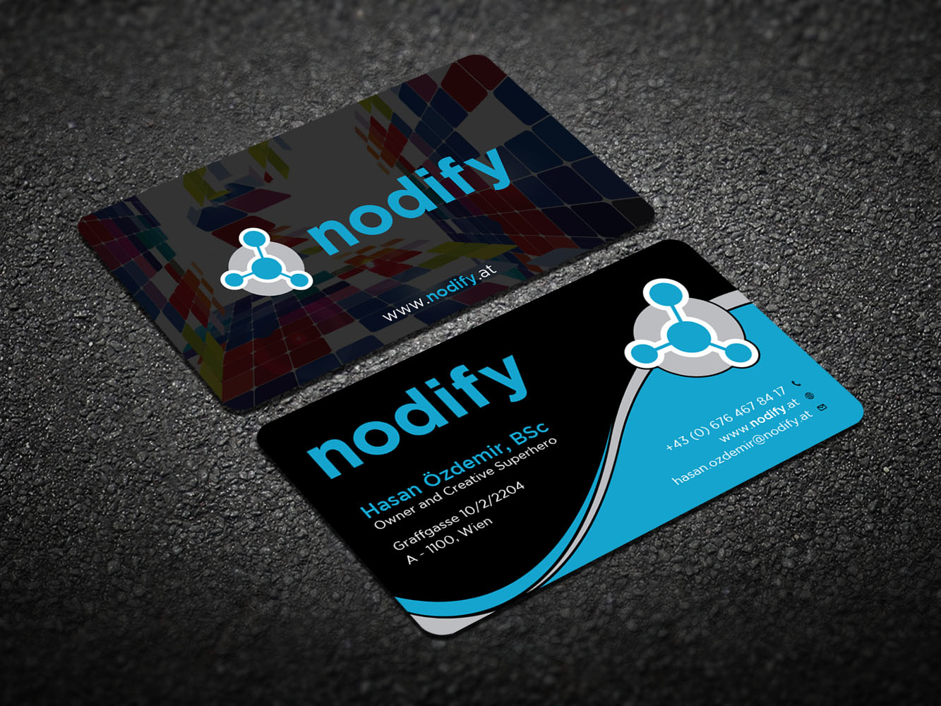 Design de Carte de Visite par Verified artistry (Design garden) pour nodify e.U. | Design #12369511