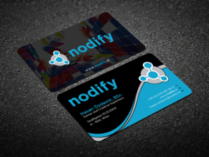 Business Card Design by Verified artistry (Design garden) for nodify e.U. | Design: #12369511