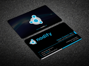 Business Card Design by Verified artistry (Design garden) for nodify e.U. | Design: #12369512