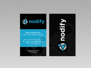 Business Card Design by Creations Box 2015 for nodify e.U. | Design: #12366155