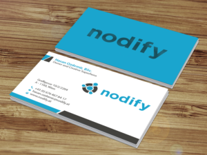Business Card Design by Creations Box 2015 for nodify e.U. | Design: #12366156