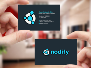 Business Card Design by Creations Box 2015 for nodify e.U. | Design: #12366161