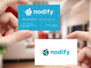 Business Card Design by Creations Box 2015 for nodify e.U. | Design: #12366162