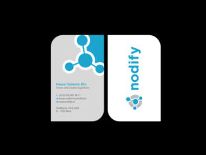 Business Card Design by Creations Box 2015 for nodify e.U. | Design: #12366420