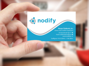 Business Card Design by Creations Box 2015 for nodify e.U. | Design: #12366443
