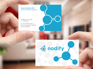 Business Card Design by Creations Box 2015 for nodify e.U. | Design: #12370818