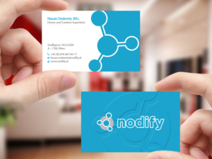 Business Card Design by Creations Box 2015 for nodify e.U. | Design: #12370822