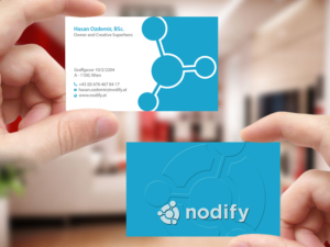 Business Card Design by Creations Box 2015 for nodify e.U. | Design: #12370823
