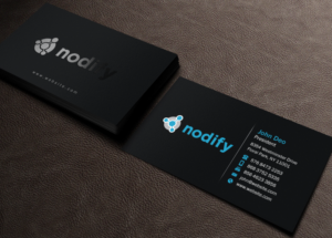 Business Card Design by Brand aid for nodify e.U. | Design #12364350
