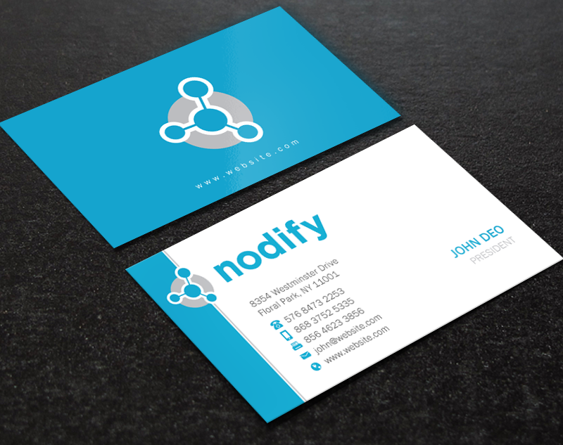 Business Card Design by Brand aid for nodify e.U. | Design #12364378