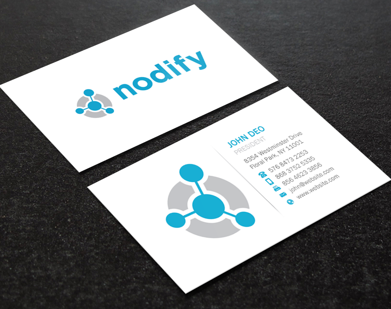 Design de Carte de Visite par Brand aid pour nodify e.U. | Design #12365342