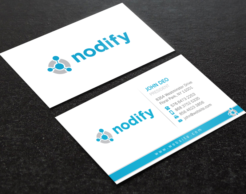 Diseño de Tarjeta de Presentación por Brand aid para nodify e.U. | Diseño #12365343