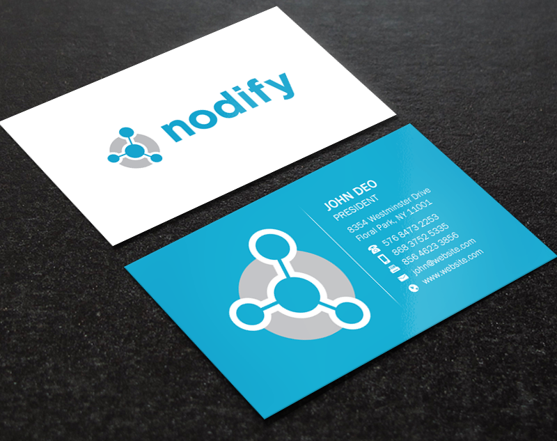 Diseño de Tarjeta de Presentación por Brand aid para nodify e.U. | Diseño #12365346