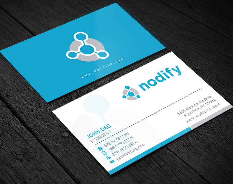 Diseño de Tarjeta de Presentación por Brand aid para nodify e.U. | Diseño #12365348