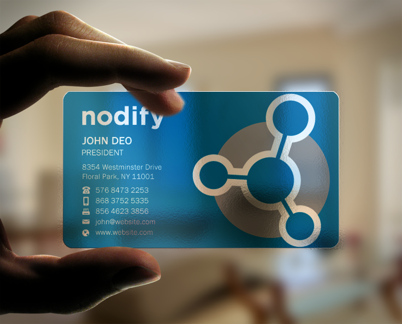 Business Card Design by Brand aid for nodify e.U. | Design #12365575