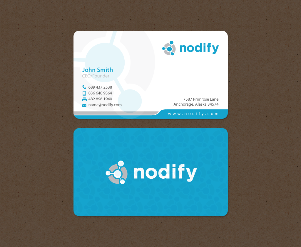 Diseño de Tarjeta de Presentación por Brand aid para nodify e.U. | Diseño #12365703