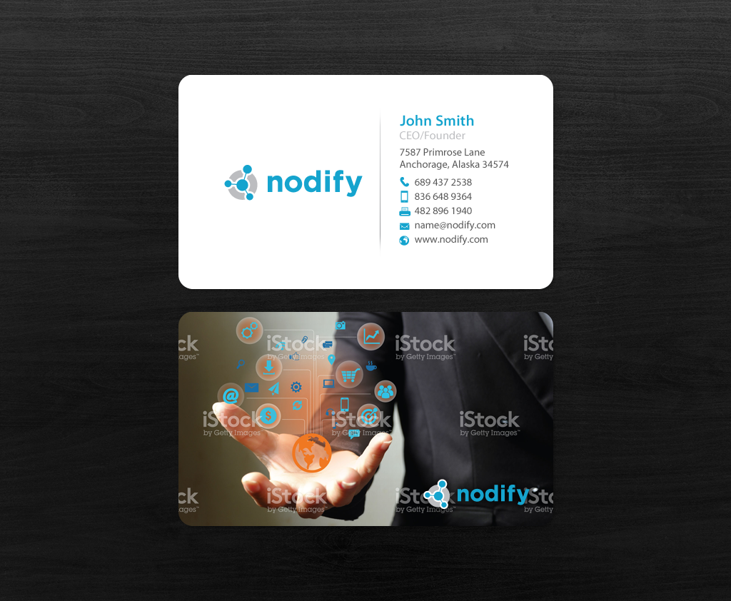 Diseño de Tarjeta de Presentación por Brand aid para nodify e.U. | Diseño #12365705